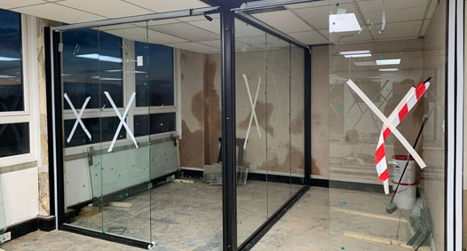 office partitioning