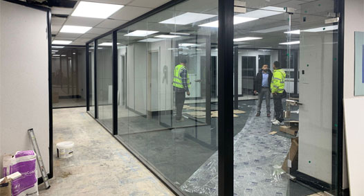 office partitioning