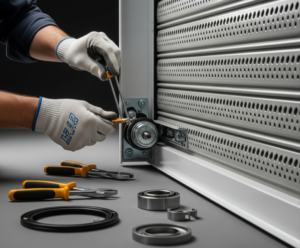 perforated shutter repair