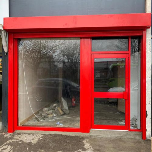 Toughened Glass Shopfronts